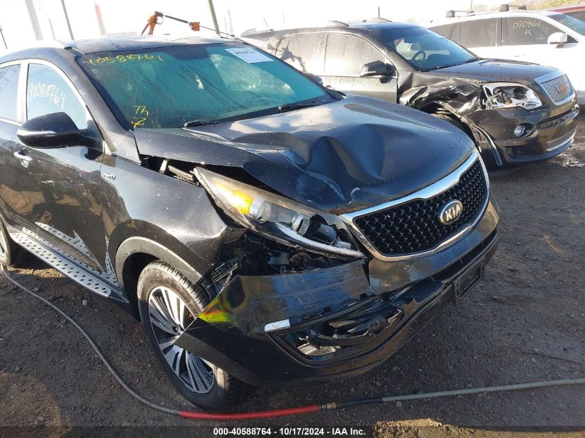 2014 Kia Sportage Ex VIN: KNDPCCAC0E7642281 Lot: 40588764