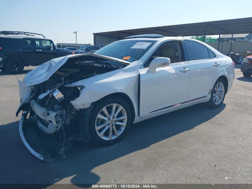 2011 Lexus Es 350 VIN: JTHBK1EG5B2456824 Lot: 40588772