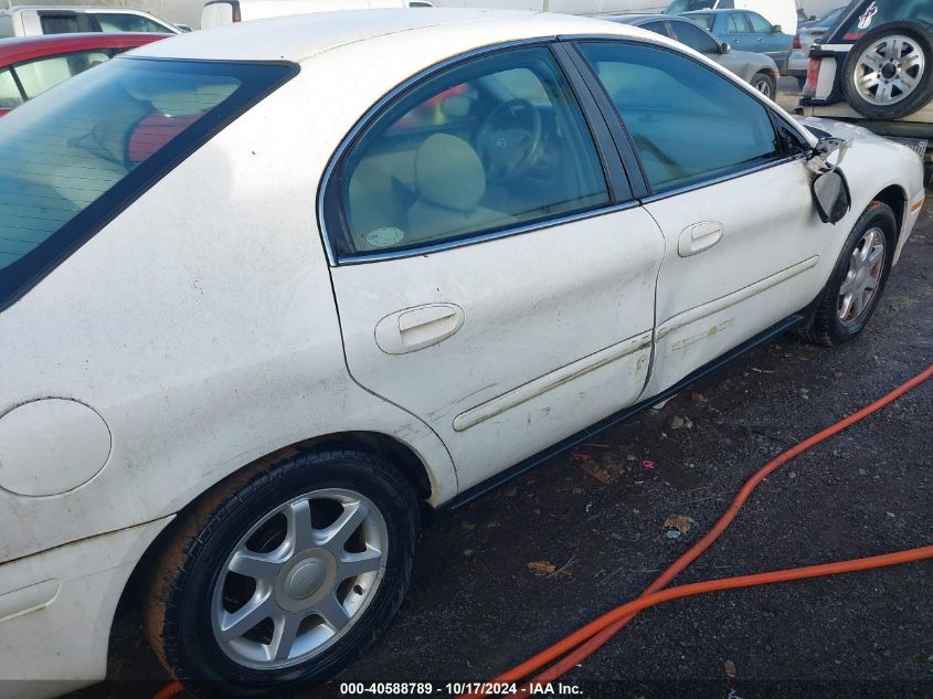 2003 Mercury Sable Gs VIN: 1MEFM50U43A622466 Lot: 40588789