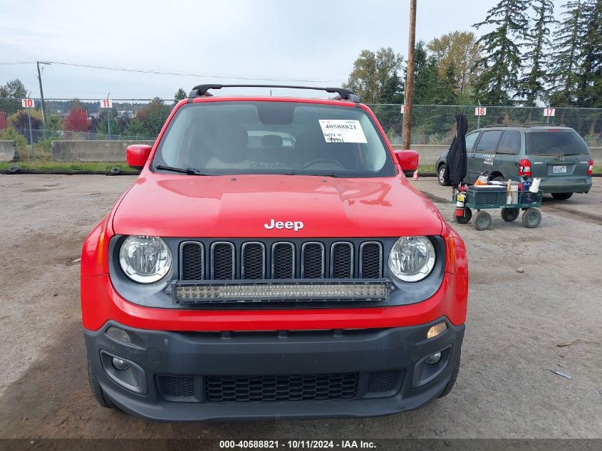 2015 Jeep Renegade Latitude VIN: ZACCJBBT0FPB21272 Lot: 40588821