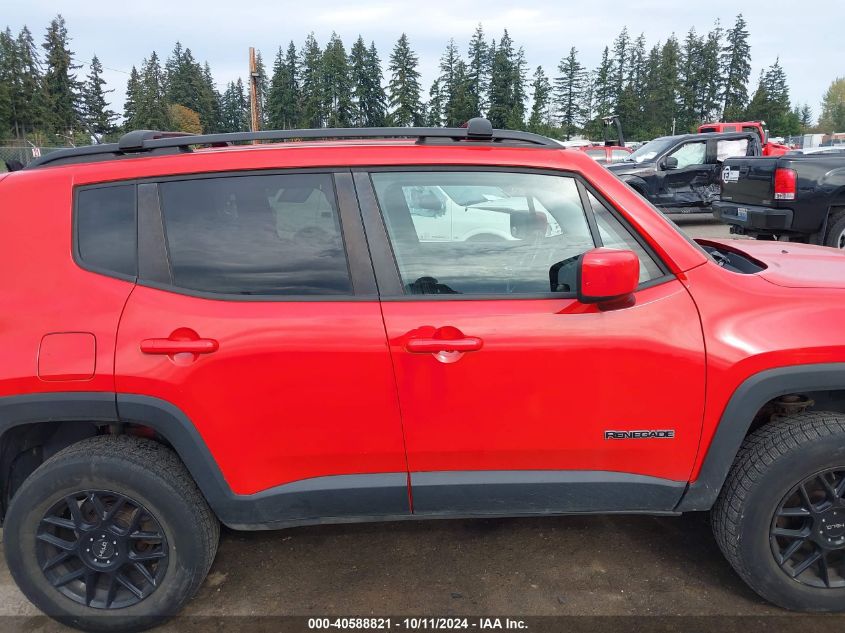 2015 Jeep Renegade Latitude VIN: ZACCJBBT0FPB21272 Lot: 40588821