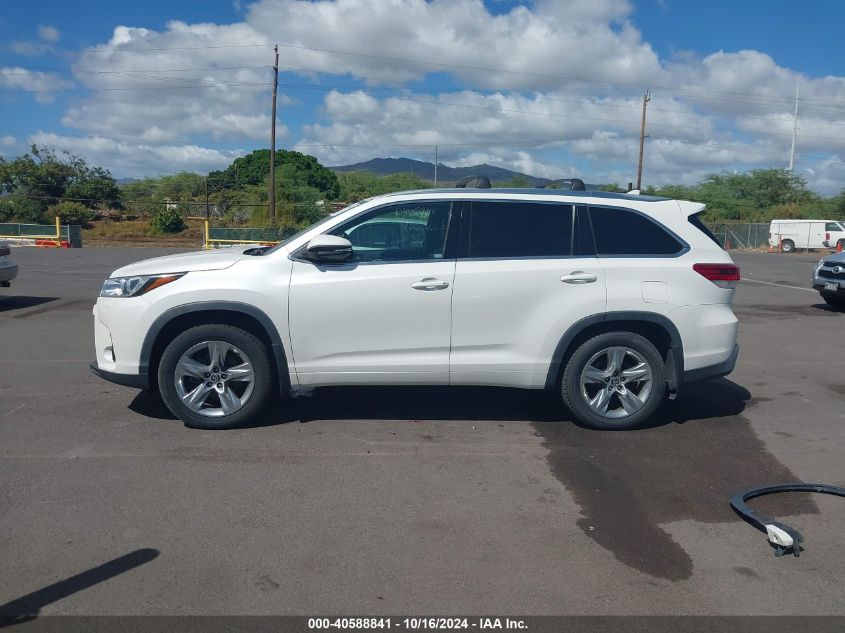 2018 Toyota Highlander Limited VIN: 5TDDZRFH3JS850437 Lot: 40588841