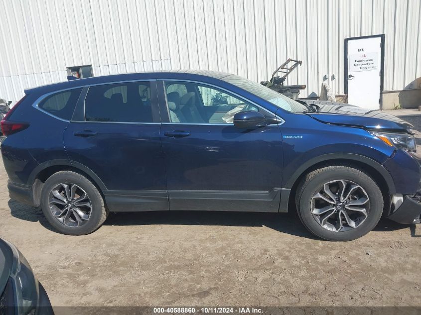 2022 Honda Cr-V Hybrid Ex-L VIN: 5J6RT6H85NL002015 Lot: 40588860