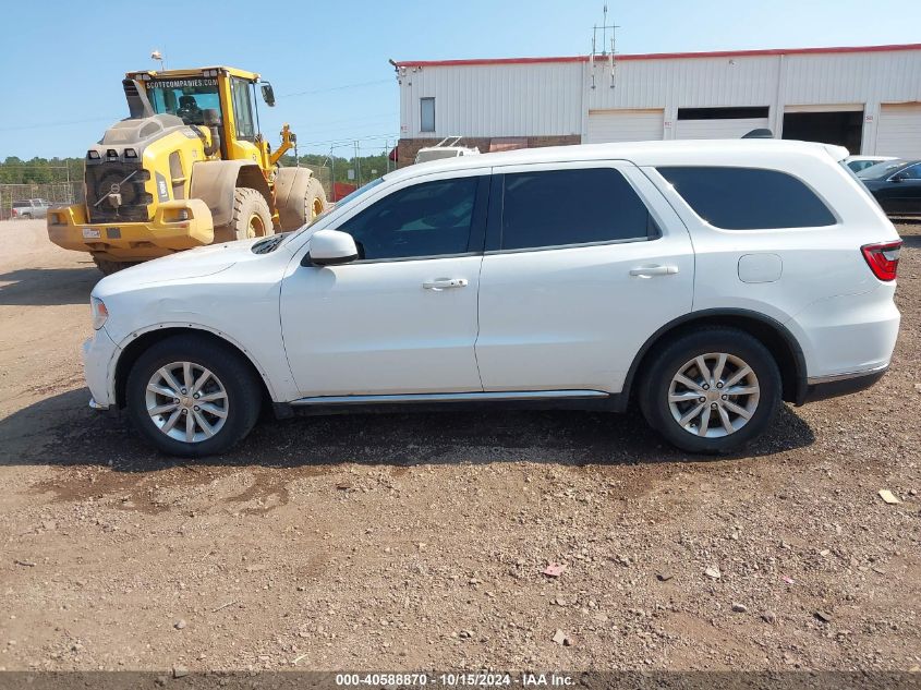 2014 Dodge Durango Sxt VIN: 1C4RDHAG5EC454689 Lot: 40588870