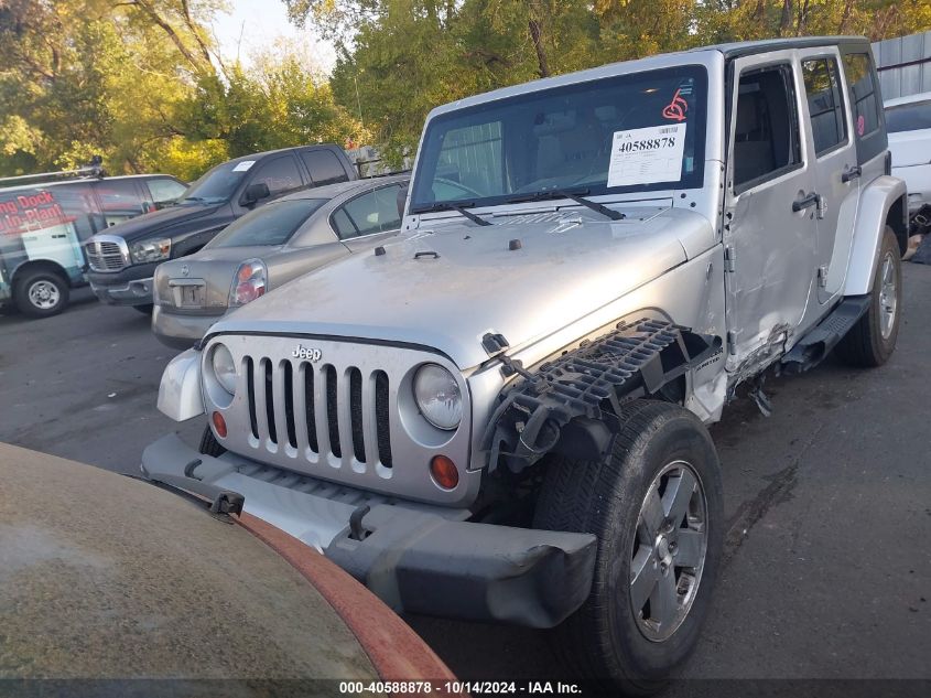 2008 Jeep Wrangler Unlimited Sahara VIN: 1J4GA59148L652631 Lot: 40588878