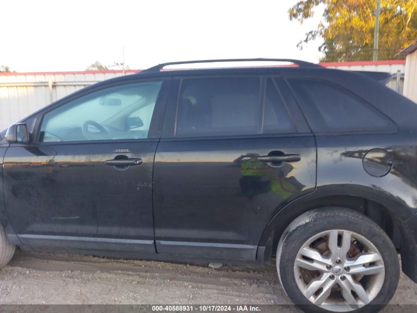 2013 Ford Edge Sel VIN: 2FMDK4JC9DBB20990 Lot: 40588931