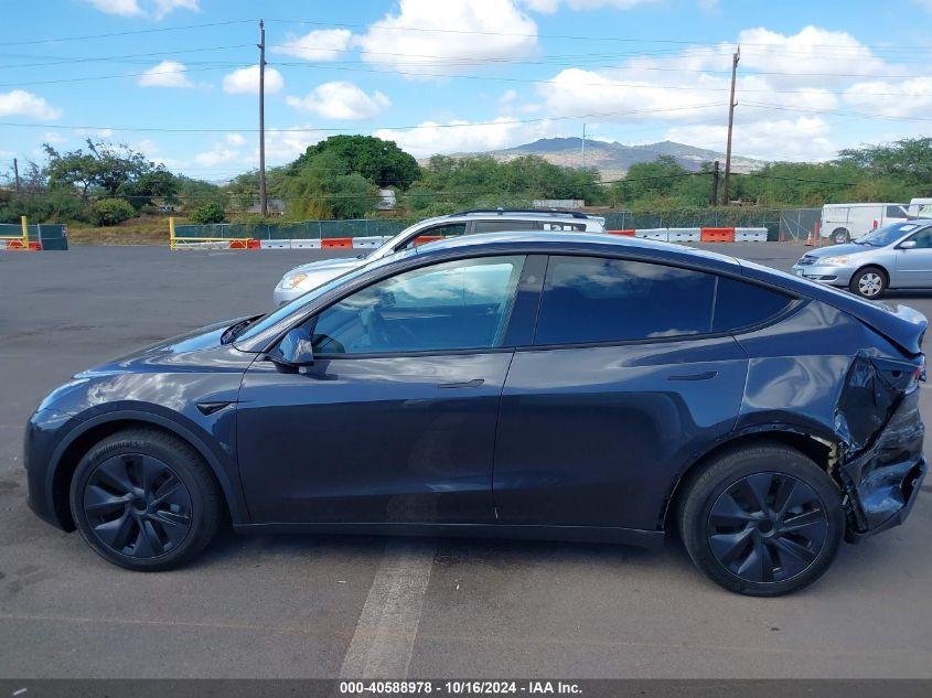 2024 Tesla Model Y Long Range Dual Motor All-Wheel Drive VIN: 7SAYGDEE6RF183836 Lot: 40588978