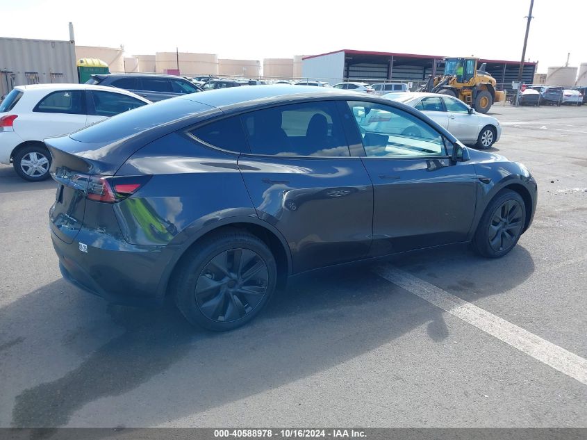 2024 Tesla Model Y Long Range Dual Motor All-Wheel Drive VIN: 7SAYGDEE6RF183836 Lot: 40588978