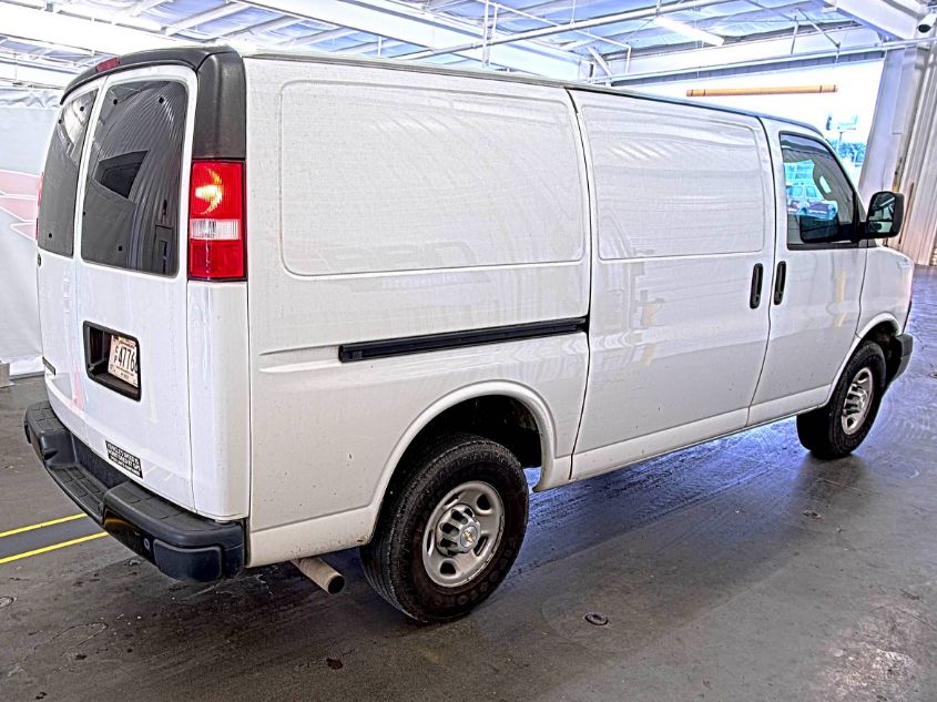 2020 Chevrolet Express Cargo Rwd 2500 Regular Wheelbase Wt VIN: 1GCWGAFGXL1252630 Lot: 40588981