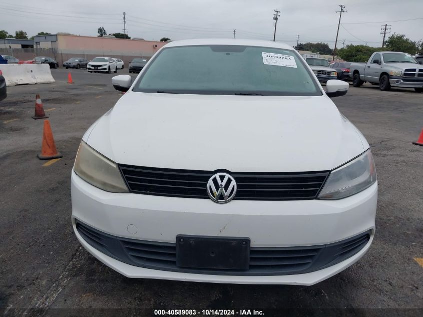 2011 Volkswagen Jetta 2.5L Se VIN: 3VWDZ7AJ1BM330587 Lot: 40589083