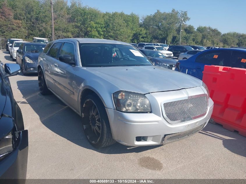 2005 Dodge Magnum Se VIN: 2D4FV48T05H642970 Lot: 40589133