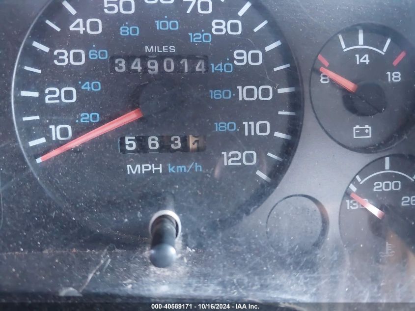 1997 Dodge Ram 1500 St VIN: 1B7HC13Y0VJ575315 Lot: 40589171