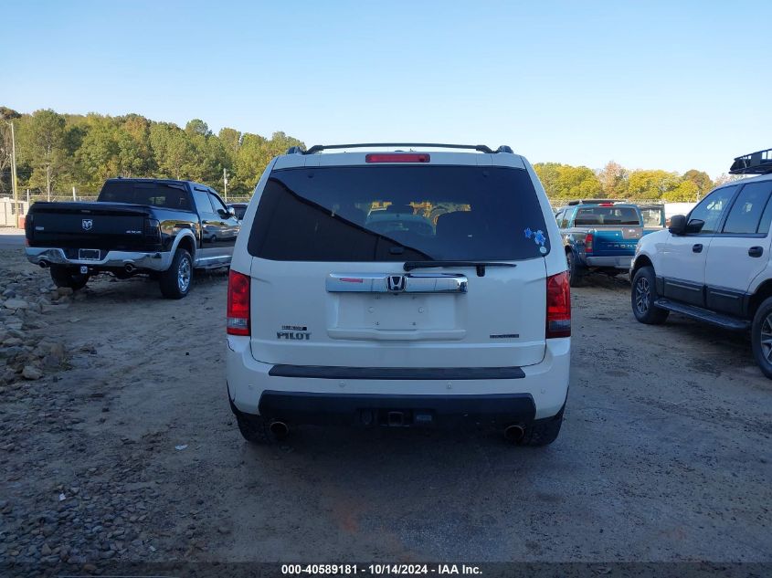 2011 Honda Pilot Touring VIN: 5FNYF3H93BB021063 Lot: 40589181