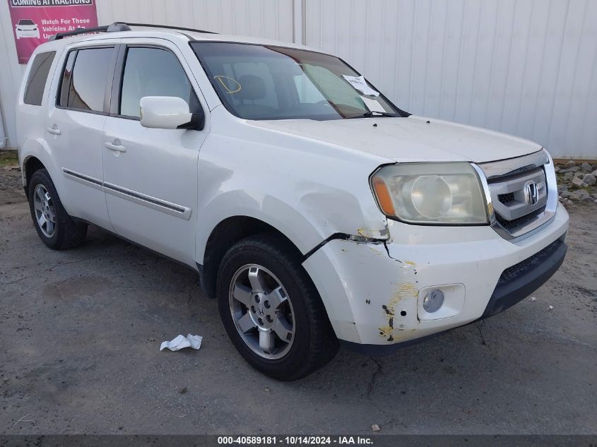 2011 Honda Pilot Touring VIN: 5FNYF3H93BB021063 Lot: 40589181