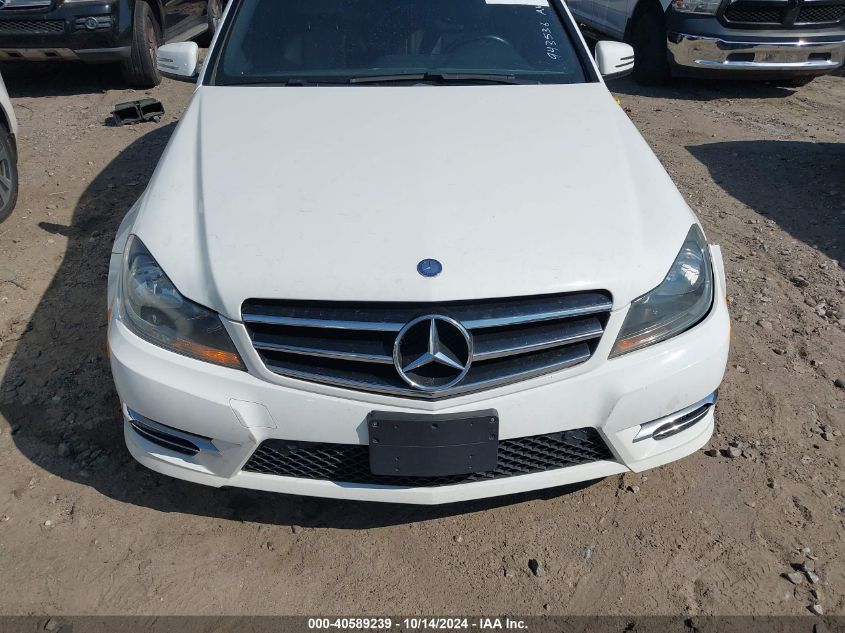 2014 Mercedes-Benz C 300 Luxury 4Matic/Sport 4Matic VIN: WDDGF8AB5EA943536 Lot: 40589239