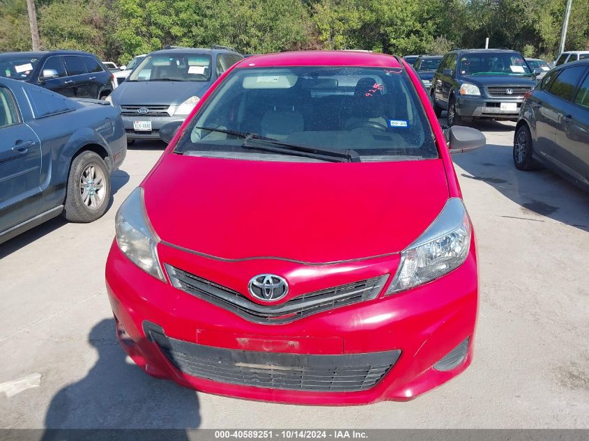 2014 Toyota Yaris Le (Tmc/Cbu Plant) VIN: JTDKTUD39ED574124 Lot: 40589251