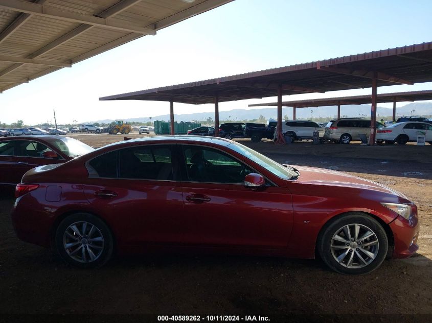 2015 Infiniti Q50 Premium VIN: JN1BV7APXFM354286 Lot: 40589262