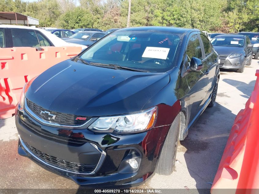 2020 Chevrolet Sonic Fwd Lt VIN: 1G1JD5SBXL4101461 Lot: 40589270