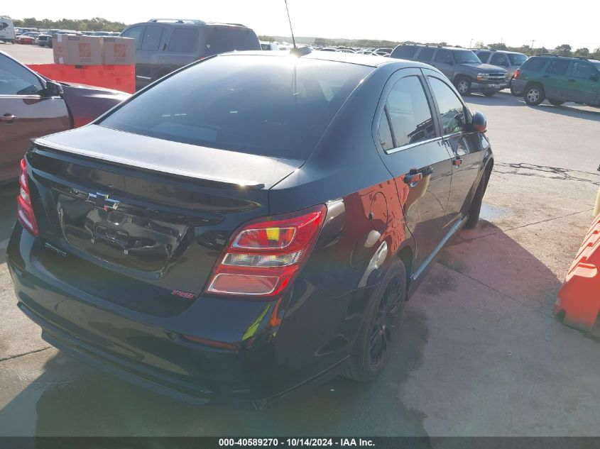 2020 Chevrolet Sonic Fwd Lt VIN: 1G1JD5SBXL4101461 Lot: 40589270