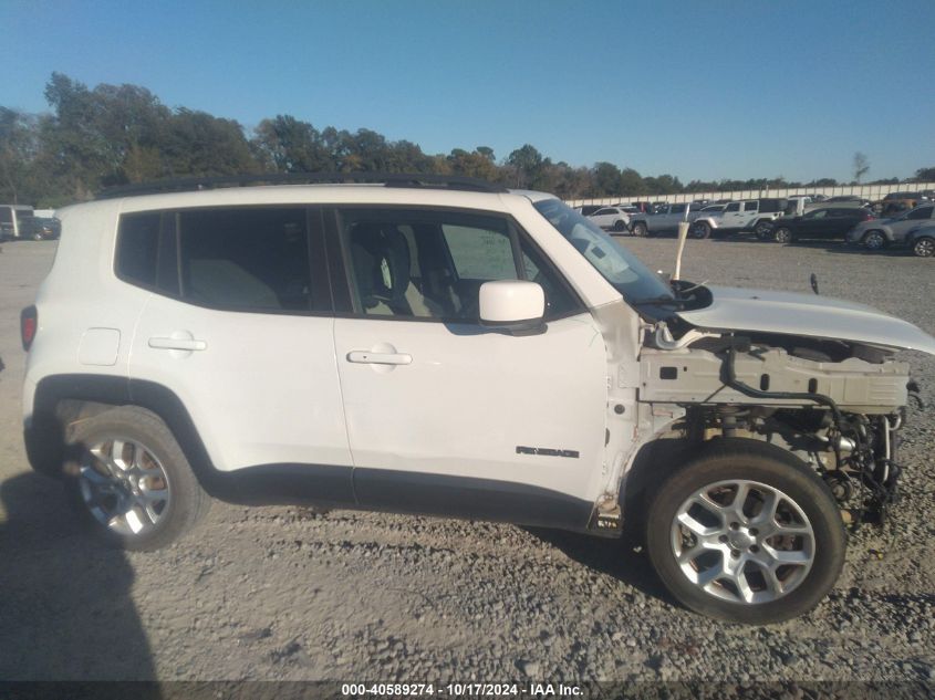 2015 Jeep Renegade Latitude VIN: ZACCJABT0FPB56288 Lot: 40589274