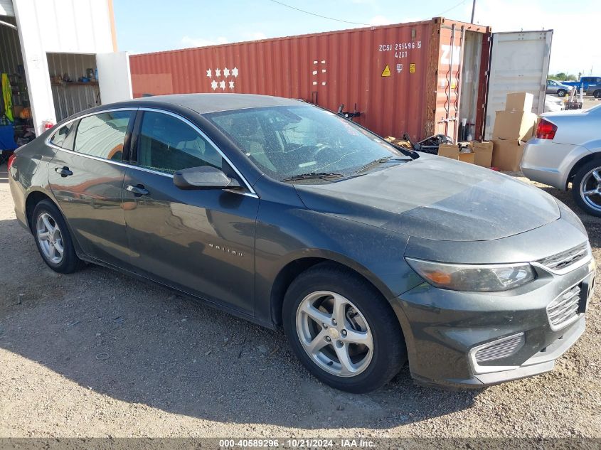 2017 Chevrolet Malibu Ls VIN: 1G1ZB5ST8HF227055 Lot: 40589296