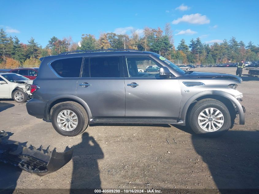 2020 Nissan Armada Sv 4Wd VIN: JN8AY2NC6L9616608 Lot: 40589298