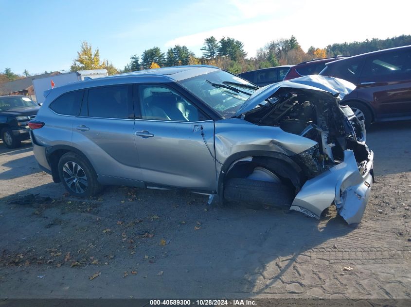 2021 Toyota Highlander Xle VIN: 5TDGZRBH9MS538775 Lot: 40589300