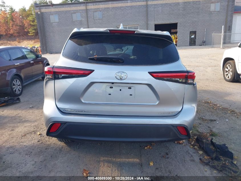 2021 Toyota Highlander Xle VIN: 5TDGZRBH9MS538775 Lot: 40589300