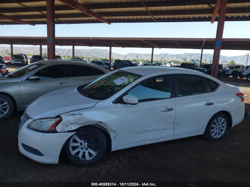 3N1AB7AP5EL648160 2014 Nissan Sentra Fe+ S/Fe+ Sv/S/Sl/Sr/Sv