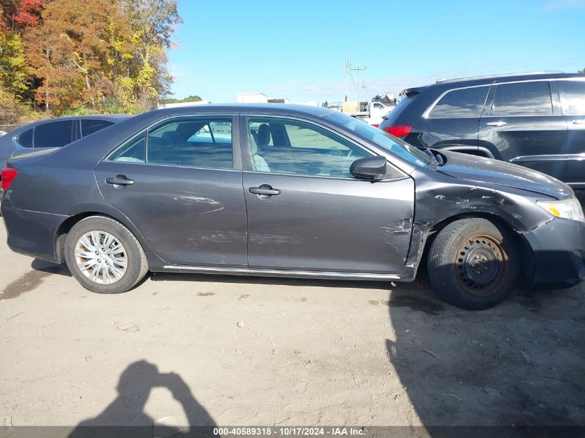 2013 Toyota Camry L/Se/Le/Xle VIN: 4T1BF1FK0DU252346 Lot: 40589318