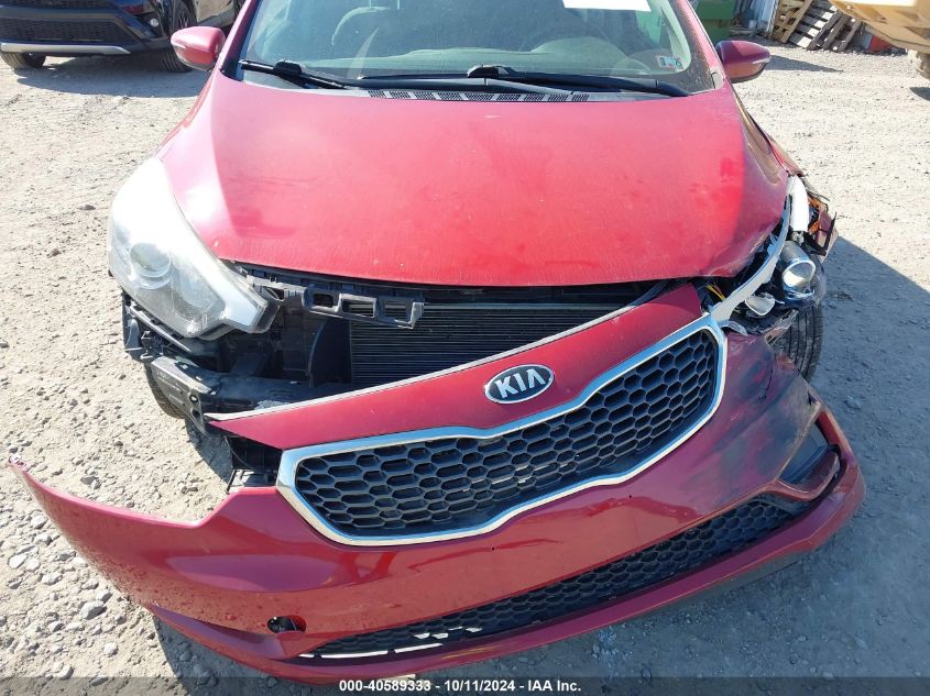 KNAFX4A63F5399821 2015 Kia Forte Lx