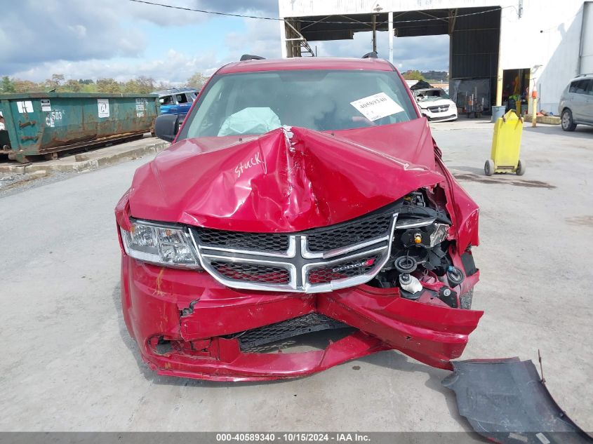 2018 Dodge Journey Se VIN: 3C4PDCAB7JT229638 Lot: 40589340