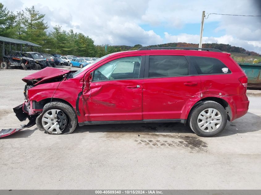 2018 Dodge Journey Se VIN: 3C4PDCAB7JT229638 Lot: 40589340