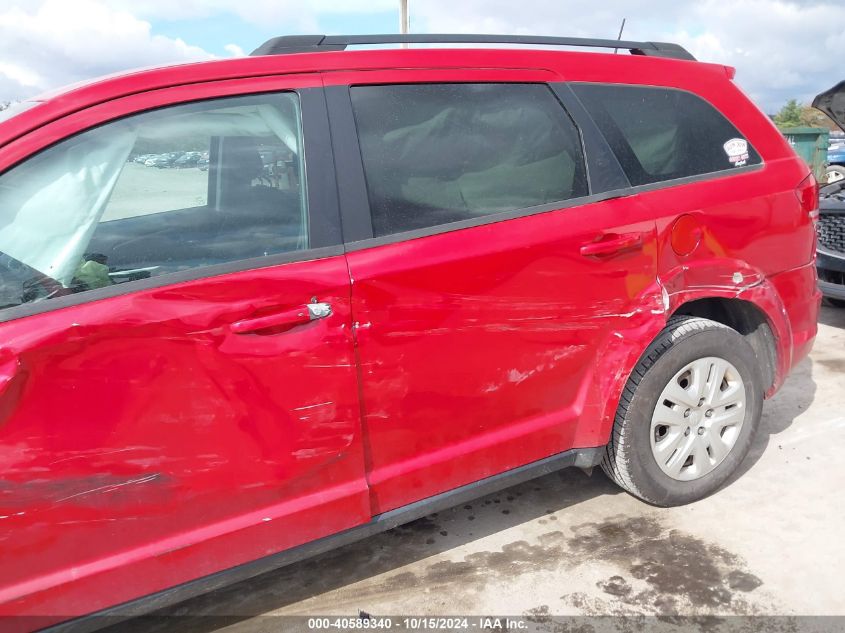 2018 Dodge Journey Se VIN: 3C4PDCAB7JT229638 Lot: 40589340