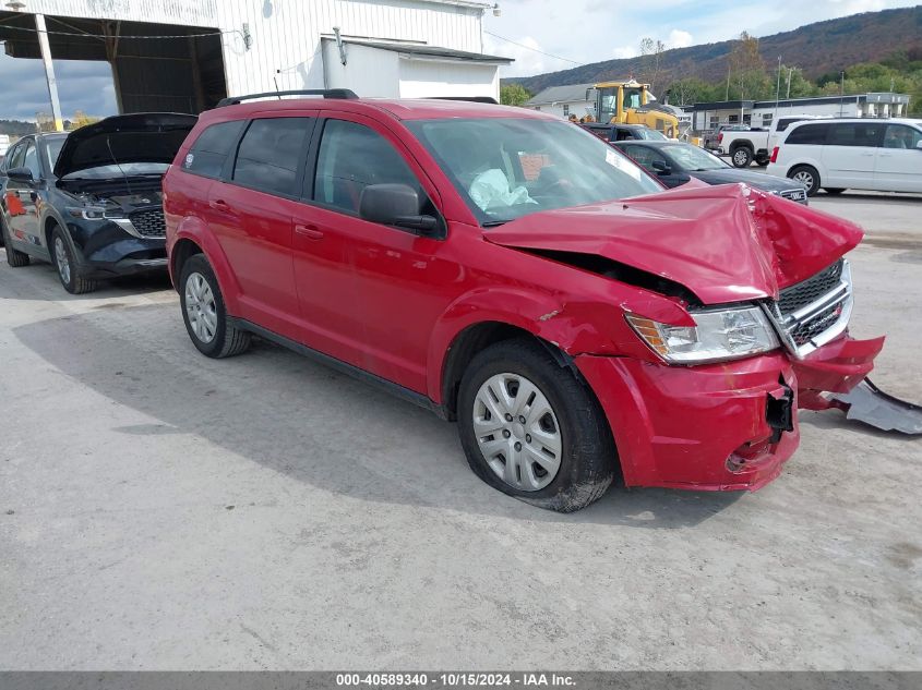 2018 Dodge Journey Se VIN: 3C4PDCAB7JT229638 Lot: 40589340