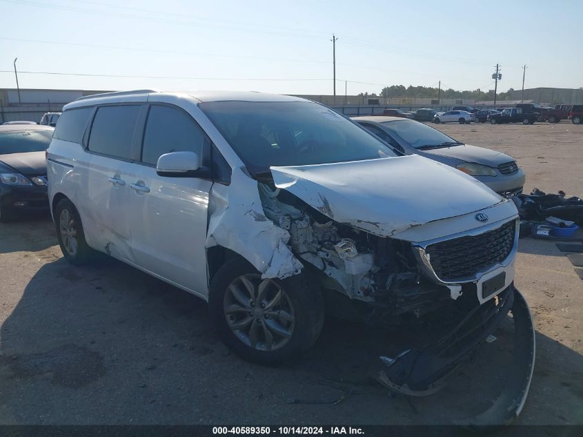 2020 Kia Sedona Ex VIN: KNDMB5C15L6615917 Lot: 40589350