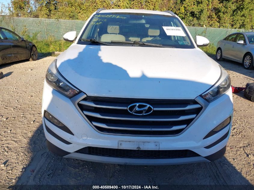 2017 Hyundai Tucson Eco VIN: KM8J3CA2XHU285058 Lot: 40589400