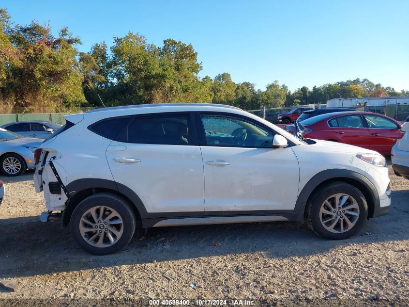 2017 Hyundai Tucson Eco VIN: KM8J3CA2XHU285058 Lot: 40589400