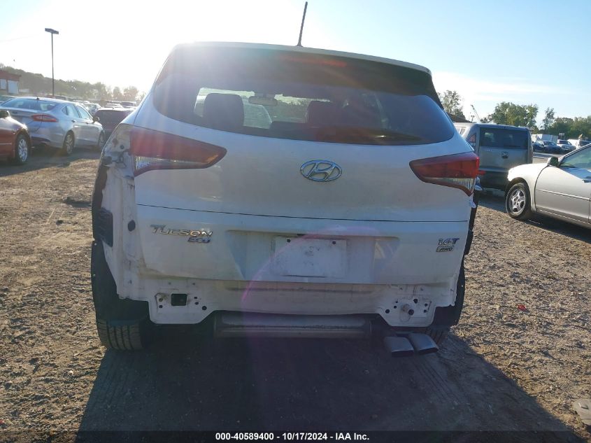 2017 Hyundai Tucson Eco VIN: KM8J3CA2XHU285058 Lot: 40589400