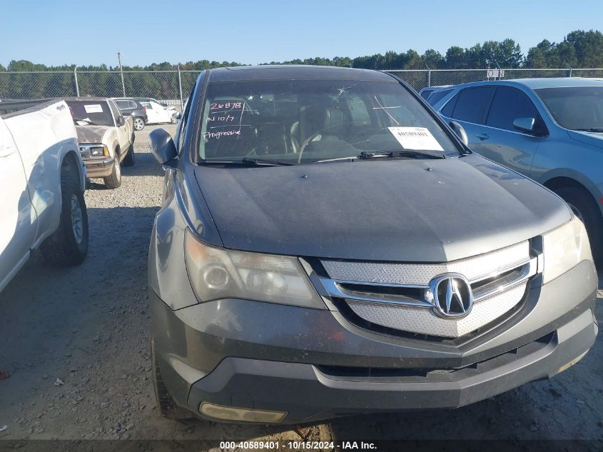 2007 Acura Mdx Technology VIN: 2HNYD28477H552153 Lot: 40589401