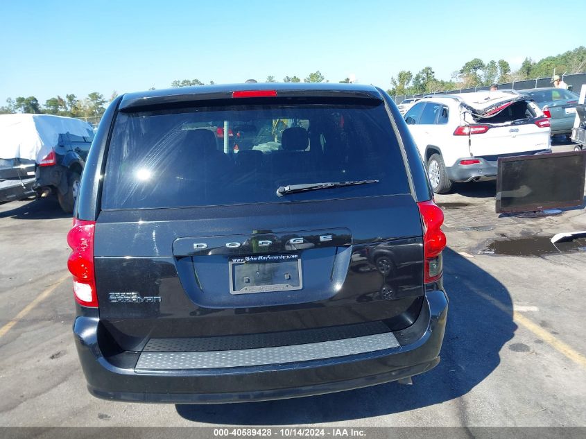 2016 Dodge Grand Caravan Se Plus VIN: 2C4RDGBG0G2258842 Lot: 40589428