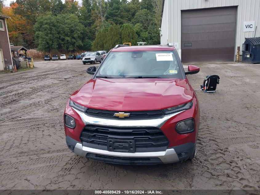 2021 Chevrolet Trailblazer Awd Lt VIN: KL79MRSL6MB106127 Lot: 40589429