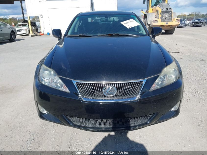 2006 Lexus Is 250 VIN: JTHCK262X62004676 Lot: 40589456