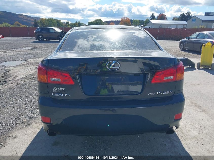 2006 Lexus Is 250 VIN: JTHCK262X62004676 Lot: 40589456