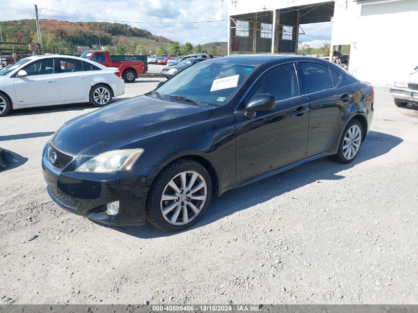 2006 Lexus Is 250 VIN: JTHCK262X62004676 Lot: 40589456