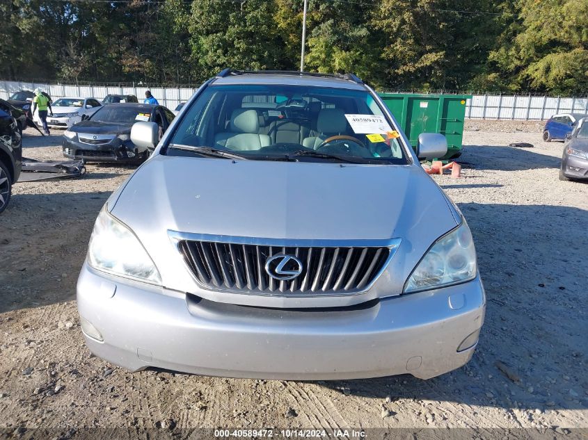 2009 Lexus Rx 350 VIN: 2T2GK31U89C080254 Lot: 40589472