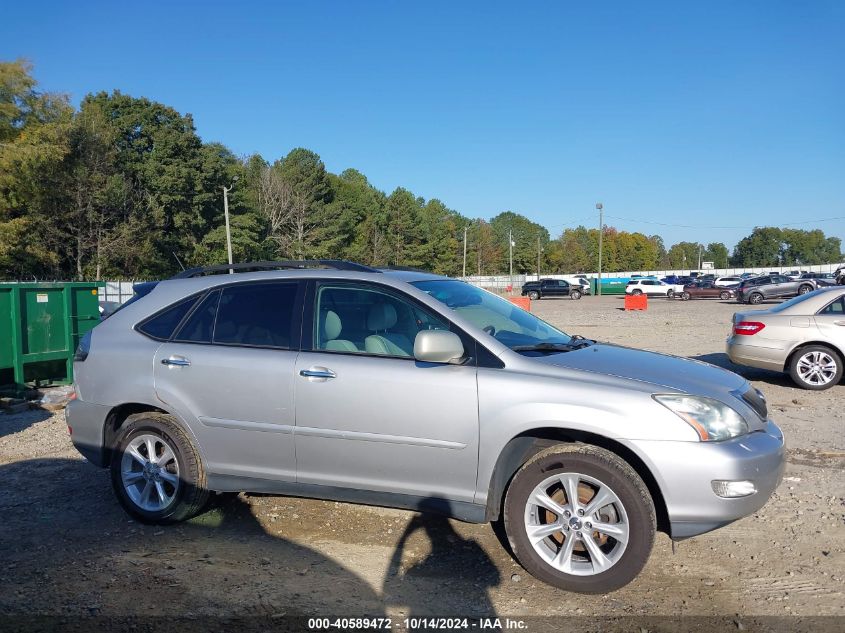 2009 Lexus Rx 350 VIN: 2T2GK31U89C080254 Lot: 40589472