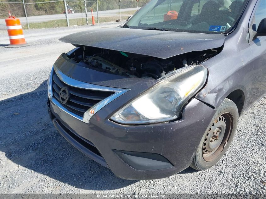 2015 Nissan Versa 1.6 S VIN: 3N1CN7AP8FL801387 Lot: 40589476