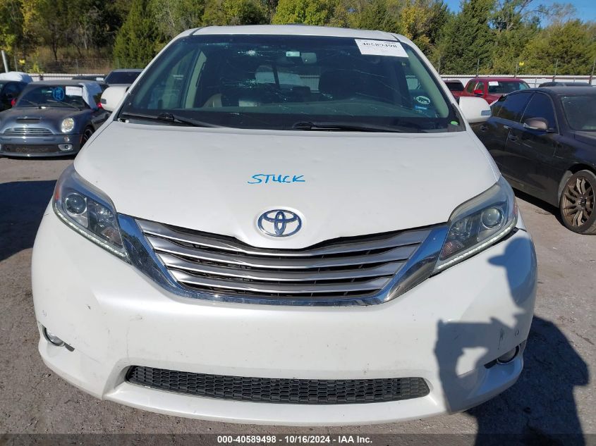 2015 Toyota Sienna Limited Premium 7 Passenger VIN: 5TDYK3DC9FS671921 Lot: 40589498