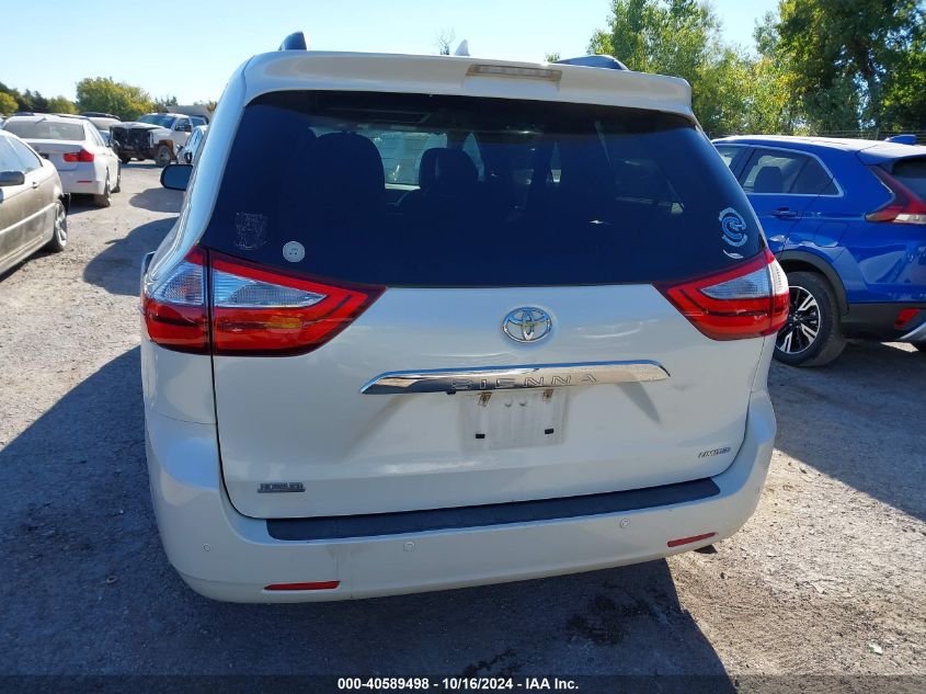 2015 Toyota Sienna Limited Premium 7 Passenger VIN: 5TDYK3DC9FS671921 Lot: 40589498